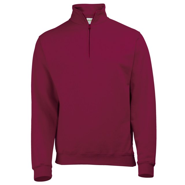Awdis Mens Plain Sophomore ¼ Zip Sweatshirt