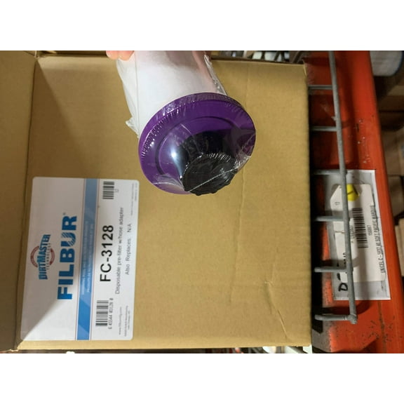 Pre-Filter, Filbur Micro-Klean, Disp, 2-3/4"OD, 10"l, w/Hose Adpt