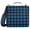 Dark Blue and Glack Gingham, variant on Haosy 3 Ring Zipper Binder with Shoulder Strap Waterproof Trapper Keeper 2 Inch D-Ring 500 Sheets Capacity, Light Sage Green Ecru Plaed