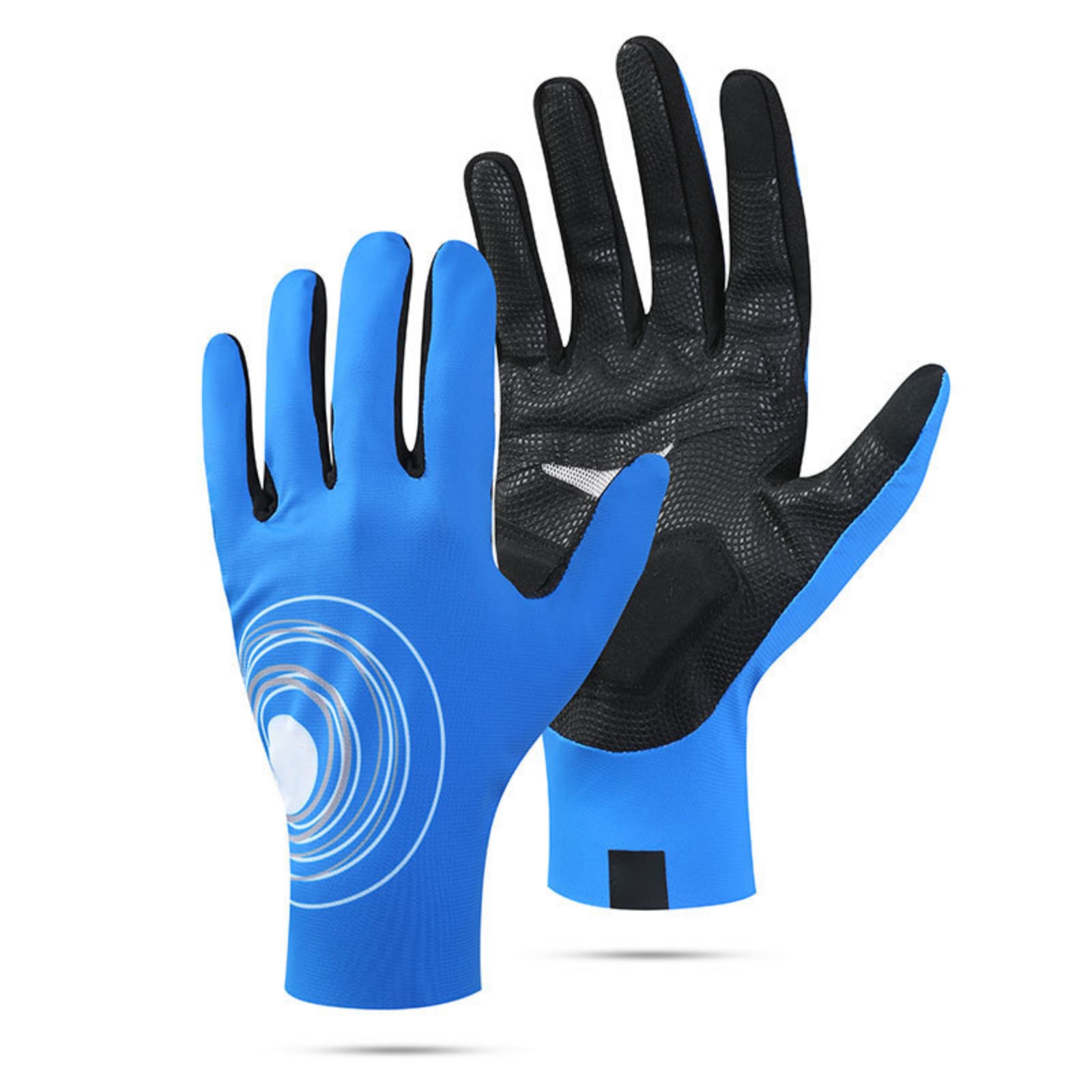New Gradient Half Finger Cycling Gloves Anti-slip Bicycle Mittens With Non Slip Bike Socks Set I.176447483