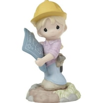 Precious Moments 222023 Trust in God‚Äôs Plan Blonde Bisque Porcelain Figurine