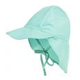 thumbnail image 1 of Kids Baby Boys Girl Flap Sun Protection Swim Hat Cap S Gray, 1 of 5