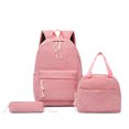 thumbnail image 1 of Mochila Kawaii Versátil Pana Tres Piezas Con Almuerzo Y Estuche Lápiz Al Aire Libre, 1 of 2