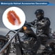 thumbnail image 3 of Accesorios para Casco de Motocicleta Decoración Orejas de Gato Gradientes para Cascos de Motocicleta Bicicleta Esquí Naranja Blanco Pegatina 1 Juego, 3 of 6