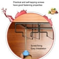 thumbnail image 3 of Wine Rack Holder Stainless Steel Hanging Racks Glass Cup Stemware Shelf Mounted, 3 of 8