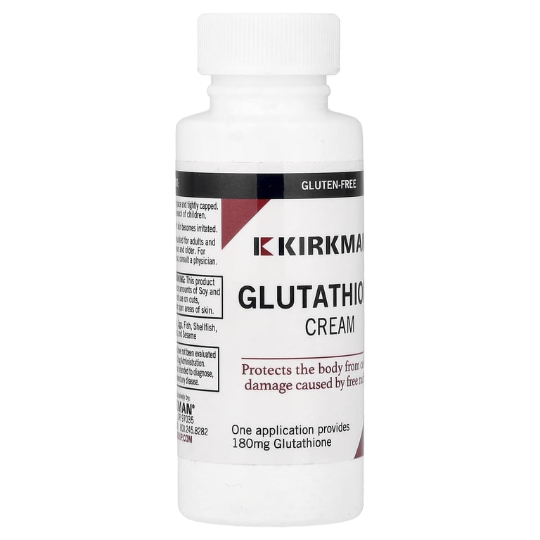 Kirkman Labs Glutathione Cream , 2 oz (57 gm) - Walmart.com