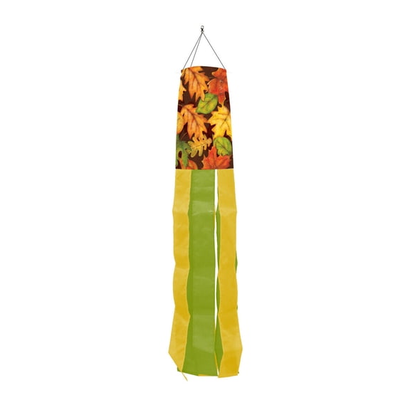 Briarwood Lane Leaf Toss Fall Windsock Wind Twister 40x6 For Fall Wind Spinner