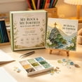 thumbnail image 5 of Psalms of Strength Sea Glass Art Kit, DIY Bible Verse Craft Kit with Sea Glass and Painting Board, Inspirational Religious Home Decor for Adults, Christian Gift for Women, Prayer Space and Wall Art, 5 of 8