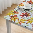 thumbnail image 4 of BANET Thanksgiving Tablecloth Square Tablecloth, Thanksgiving Theme Party Supplies Square Table Cover Waterproof Table Cloth for Birthday Party Table Decor White, 4 of 7