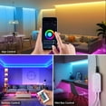 thumbnail image 3 of Lepro 16.4ft  Smart Led Strip Light for Room ,5050 RGB Led Lights for Bedroom with App Control Remote, Music Sync Color Changing Lights for Room Party, 3 of 8