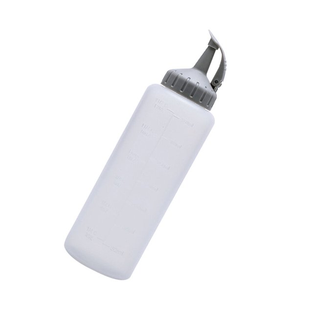 Monstrate Botella plástica para apretar, dispensador de salsa para barbacoa, contenedor de condimentos a prueba de fugas, organizador de cocina Cocina y Comedor Gris S