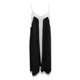 thumbnail image 4 of Youmylove Robe Chemise d'Été pour Femmes Robe Maxi Sans Manches Col en V Bretelles Spaghetti Fluide Élégante Robes de Fête de Vacances Robe Maxi Modeste Fluide, 4 of 4
