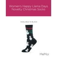 thumbnail image 2 of MeMoi Happy Llama Days Novelty Socks - Mens - Male, 2 of 7