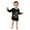Baby, variant on URMAGIC Matching Family Pajamas Sets Christmas PJ's with Short Sleeve Black Tee Tops and Print Pants Loungewear Sleepwear