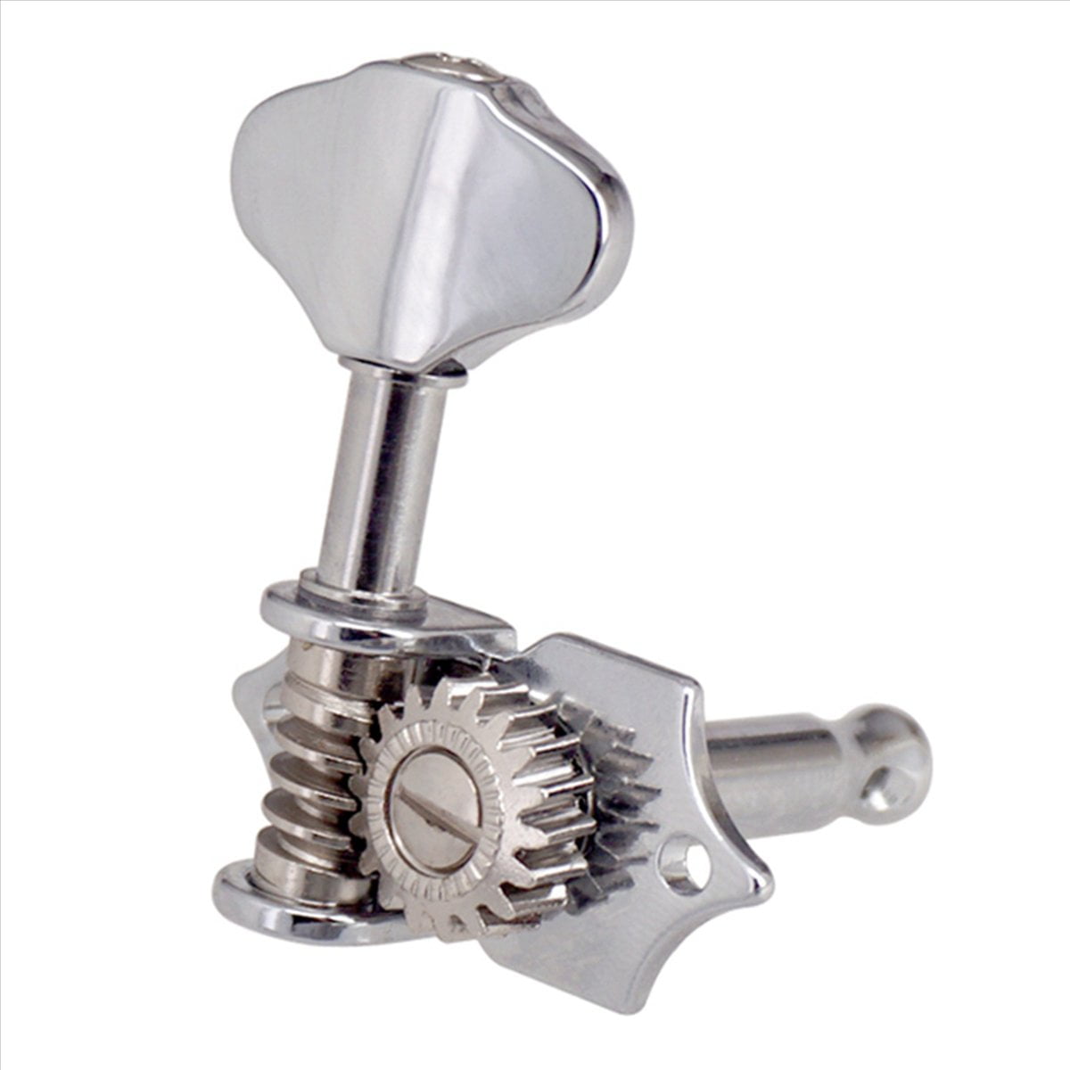 9L9R 18Pcs 1:18 Guitar String Tuning Pegs Tuner Machine Heads Knobs Keys for Acoustic or Electric Silver