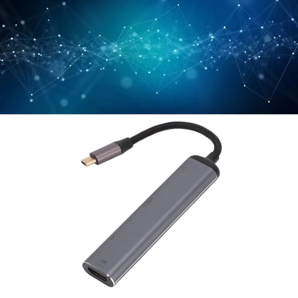 USB C Hub, Wide Compatibility USB C Multiport Splitter PD Power Charging for Tablet