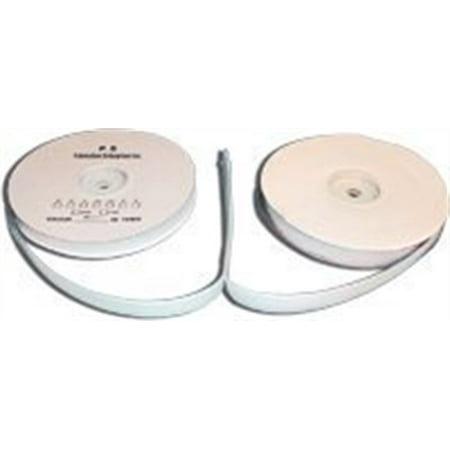 Velcro 1" self-adhesive loop, 25 yard dispenser box, white