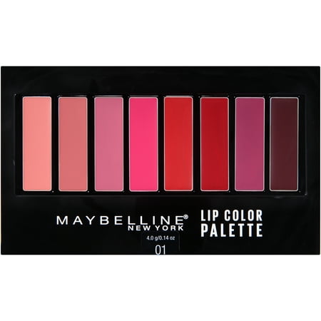 Maybelline Lip Studio Lip Color Palette, 0.14 Oz (Best Lip Palette 2019)