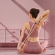 thumbnail image 4 of Cuerda de tensión de banda elástica de yoga con forma de 8 palabras con mango de espuma suave (blanco naranja), 4 of 5