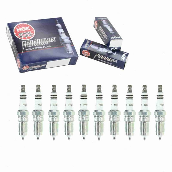 10 pc NGK 7316 Iridium IX Spark Plugs for 41-928 4212 4469 9660 HR8JII33V HR9HP0 Ignition Wire Secondary Fits select: 2006-2010 FORD EXPLORER, 1998-2003 FORD F150