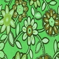 thumbnail image 1 of Ahgly Company Machine Washable Indoor Square Transitional Emerald Green Area Rugs, 4' Square, 1 of 7