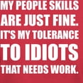 thumbnail image 3 of CafePress - People Skills Idiots T Shirt - Men's Classic Graphic Cotton T-Shirt, 3 of 4
