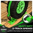 thumbnail image 2 of Rhino USA Wheel Chock Tie Down Kit (4,500lb Break Strength) Heavy Duty Trailer Tire Straps System, 2 of 6
