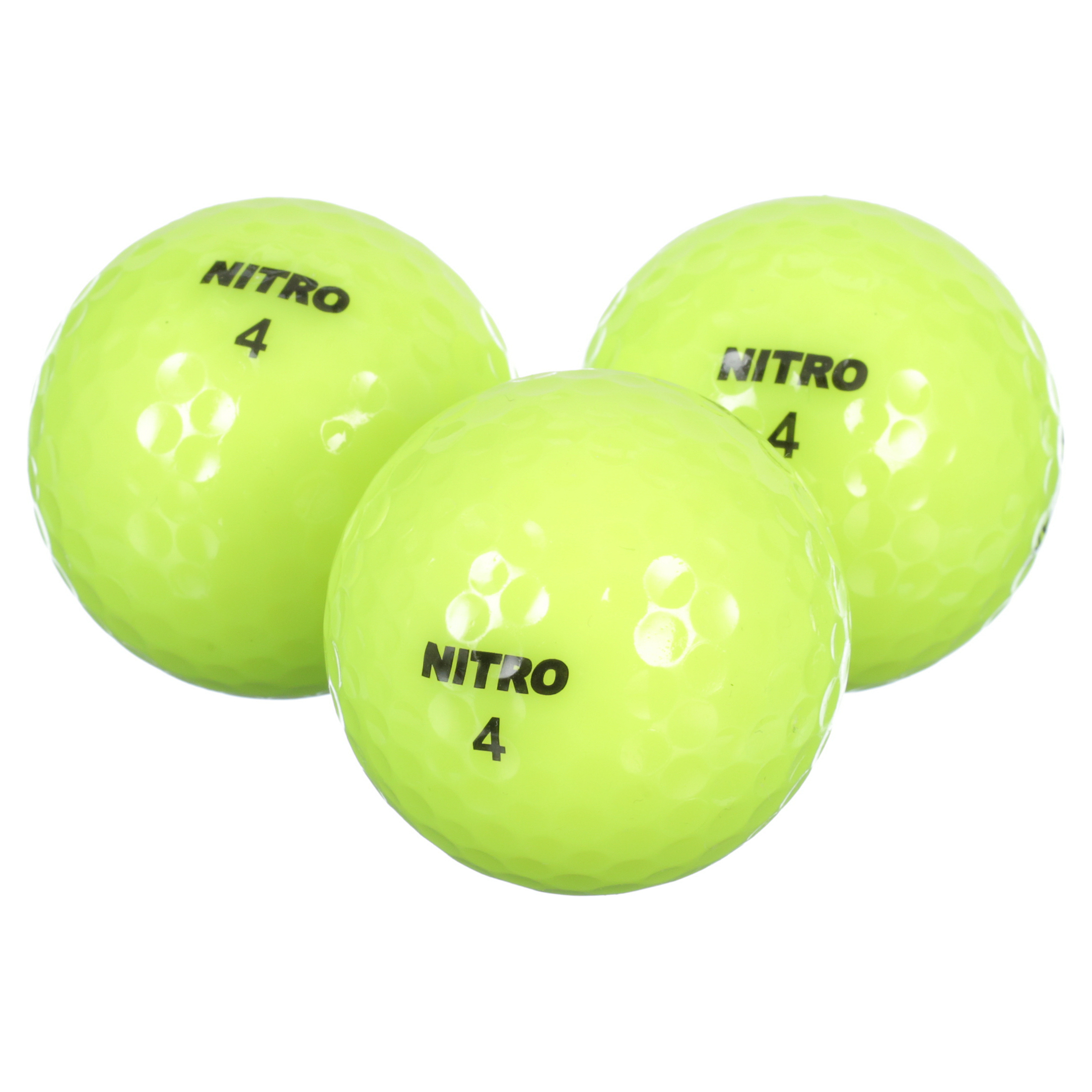 Nitro Golf White Out Golf Balls, 15 Pack, Yellow photo 4
