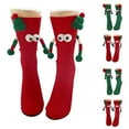 thumbnail image 4 of FAWUUDO Fuzzy Christmas Socks for Kids and Women Winter Slipper Warm Soft Cartoon Cozy Socks for Women, Christmas Gift for Mom, 4 of 4