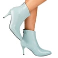 thumbnail image 2 of LTTVQM Ankle Boots for Women Pointed Toe Dressy Slip On Stiletto High Heels With Back Zipper | Elegant Non Slip Smooth Short Boots, Durable Outsole, Slim Fit For Office Wedding Party, 2 of 6