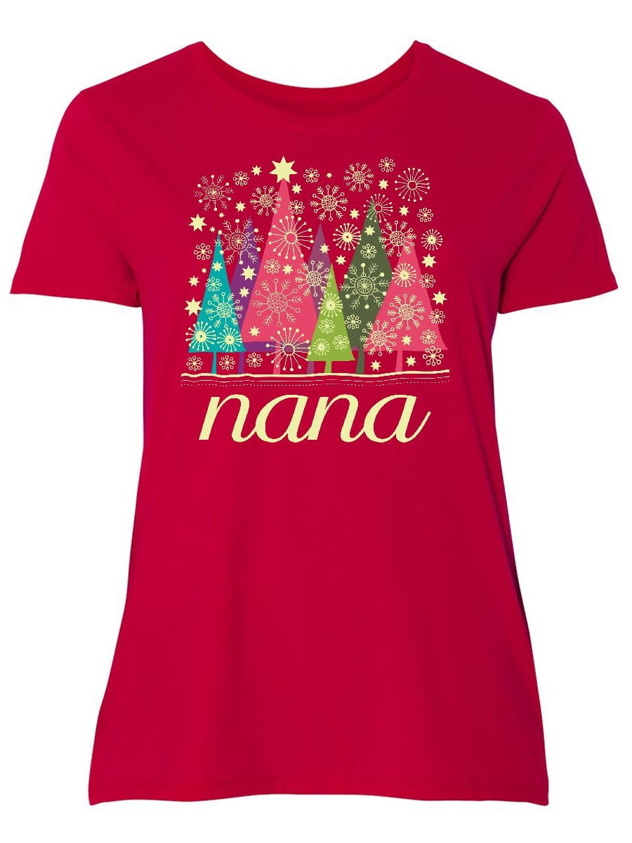 plus size red christmas tops