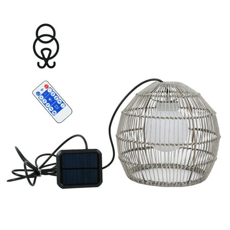 

11‘‘ 8 Lights Gray PE Woven Pendant practical