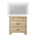 thumbnail image 4 of TV Stand For Tvs, Wood Entertainment Center With 3 Drawers, TV Console With Large Storage For Living Room, 4 of 6
