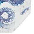 thumbnail image 5 of Creative Products Octo Watercolor Navy 71x74 Shower Curtain, 5 of 6