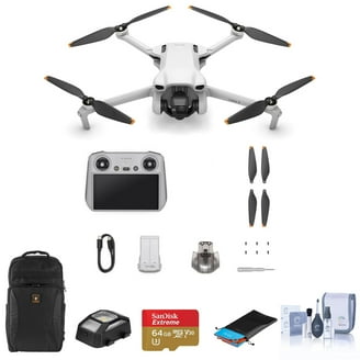 DJI Mini 3 GPS Video Drone with RC Controller, 64GB microSD Card