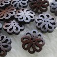 thumbnail image 2 of HEVIRGO Useful 40 Pcs Hollow Round 2-Holes Sewing Scrapbooking DIY Wooden Buttons, 2 of 7