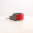 thumbnail image 5 of Correa de hombro de lona Etoupe/Rouge Coeur y cuero Togo de 2" de ancho para bolsos de marca, accesorios para bolsos de mujer, correas para bolsos, 5 of 5