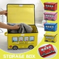 thumbnail image 1 of Viflosae Savings Automobile Storage Box Foldable Clothing Integral Box Non-woven Film Covered Toy Sundry Storage Box Weekly Deals, 1 of 3