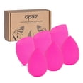 thumbnail image 2 of Set de esponjas de maquillaje, color rosa opaco, 6 unidades, sin látex, 2 of 3