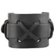 thumbnail image 2 of 5.2cm de ancho de cuero Biker para hombre marrón / negro brazalete Sunnimix Pulsera para hombre Punk Biker, 2 of 8