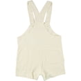 thumbnail image 4 of Elevenparis Womens Solid Shortalls shortbread S, 4 of 6