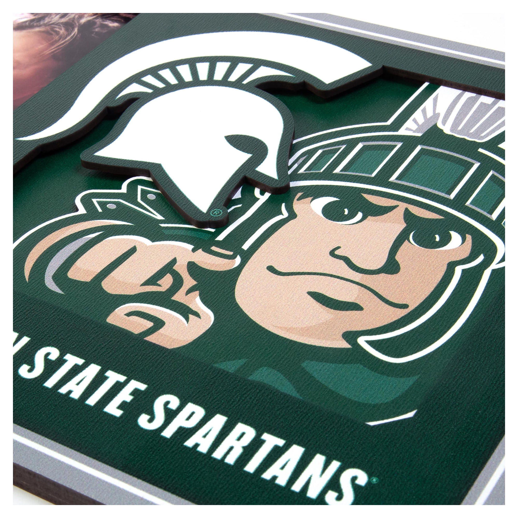 IDNA Michigan State Spartans 3D Logo Series Picture Frame