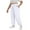 White, variant on SwiftWear Women's Plus Size Cuffed Baggy Jogger Pants with Drawstring Waist, Casual Comfortable Lounge Sweatpants with Side Pockets L-4XL