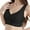 Black, variant on Women's Front Open Bra Traceless Adjustable Machine Washable Fixed Cup Bra Vest Bra Women Bra Pack Women's Push up Bras Semi Bra Women Strapless Bra Brazier for Women Bras Packs Women Bra 36c Womens