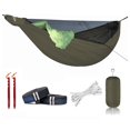 thumbnail image 1 of Hamaca Onewind Northers Zipper de 11 pies con mosquitero, verde OD, 1 of 5
