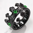 thumbnail image 3 of Royal King Knight Crown Ring for men, 3 of 5