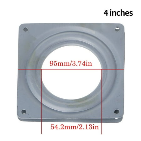 

TENCE High Quality Hollow Turntable 1pcs 3/4/6 Inch Hollow Hollow Turntable Storage