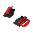 thumbnail image 4 of Car Seatbelt Adjuster, Adjustable Universal Comfortable Wear-resistant 2pcs  Belt Clip Car Modification Replacement  For Drivers Black,Red,Silver, 4 of 8