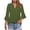 Green, variant on Women Flowy V Neck 3/4 Sleeve Blouse Casual Loose Tunic Top Summer Fashion Solid Flare Sleeve Pullover, White M