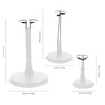 thumbnail image 4 of 3pcs Doll Support Brackets Doll Stand Showcase Adjustable Doll Standing Racks, 4 of 8